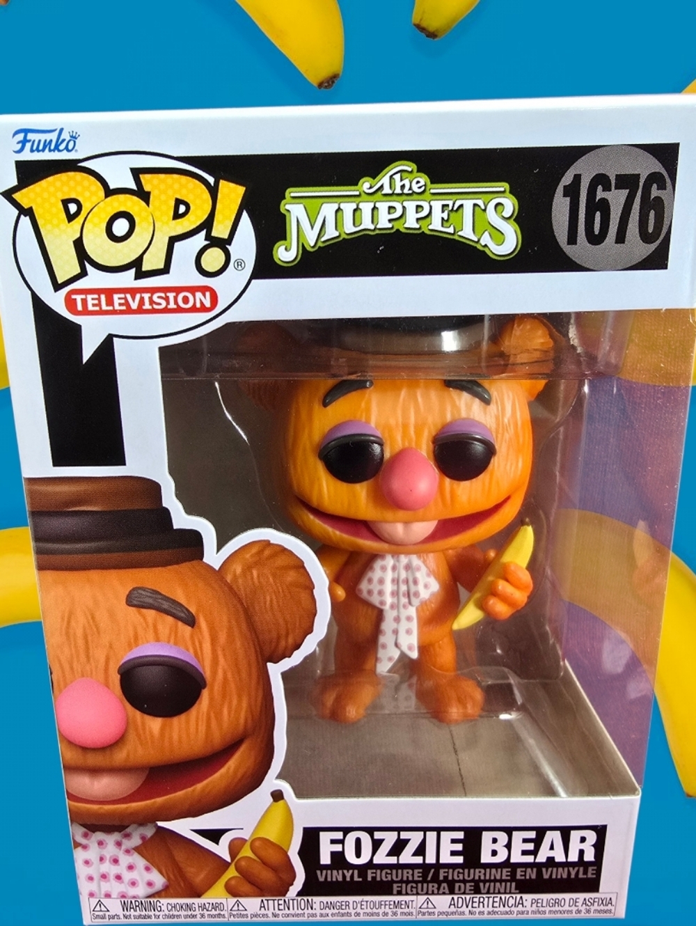 Funko Pop! Vinyl: Fozzie Bear #1676 (Nib) With Pop Protector